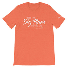 Load image into Gallery viewer, God Has Big Plans - Unisex T-Shirt